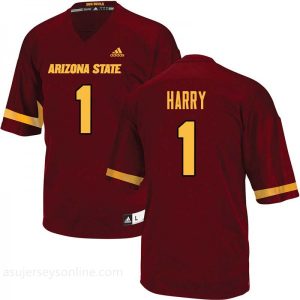 Discount Hot selling itemsMens Arizona State Sun Devils N'Keal Harry #1 Maroon Alumni Jerseys 949102-192
